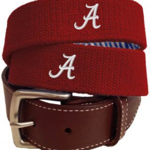 Peter Millar Alabama Script "A"  Belt