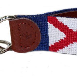 The Navy State Flag Key Fob