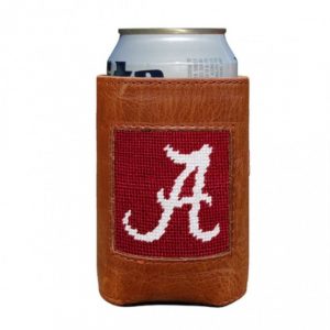 Smathers & Branson Needlepoint Script "A" Coozie