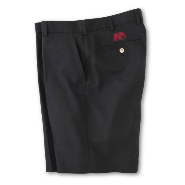 Peter Millar Black Performance Elephant Short