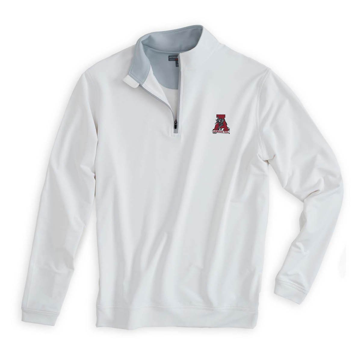 The Locker Room | Peter Millar White Vault “A” Perth Pullover