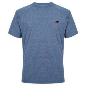 TASC Blue Heathered Carrollton Performance Elephant T-Shirt