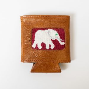 Smathers & Branson Needlepoint Elephant Coozie