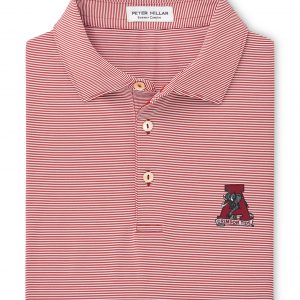 Peter Millar Crimson Jubilee Stripe Vault "A" Knit