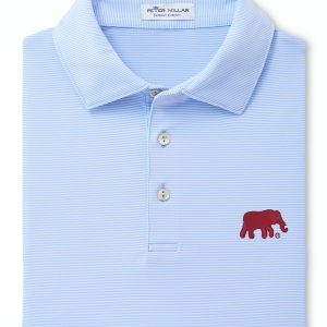 Peter Millar Light Blue Jubilee Stripe Elephant Knit