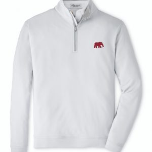 Peter Millar Light Grey Elephant Perth Pullover