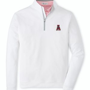 Peter Millar White Vault “A” Perth Pullover