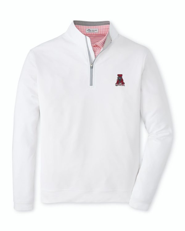 Peter Millar White Vault “A” Perth Pullover