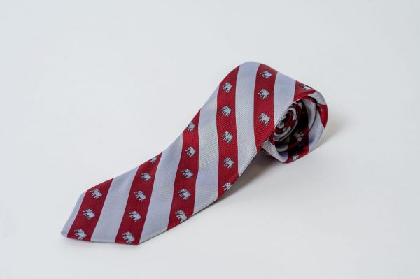 The Bar Stripe Elephant Tie