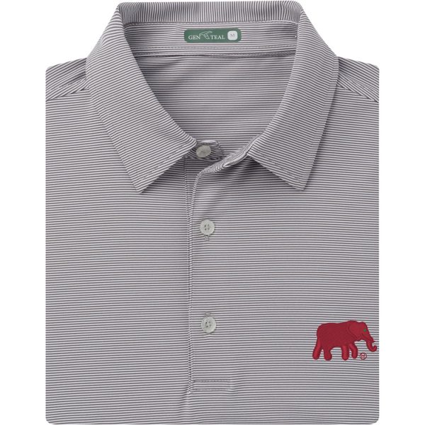 GenTeal Charcoal Pinstripe Elephant Knit