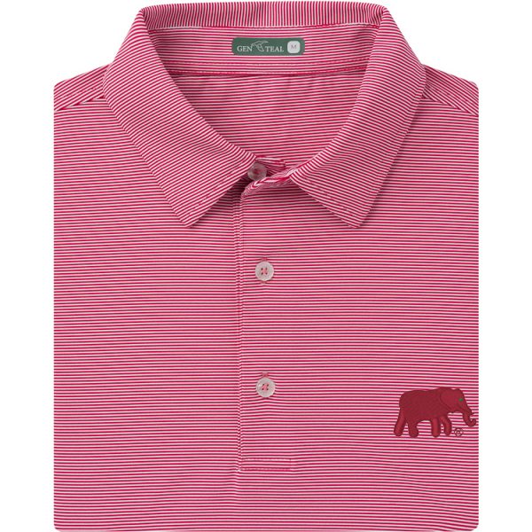 GenTeal Crimson Pinstripe Elephant Knit