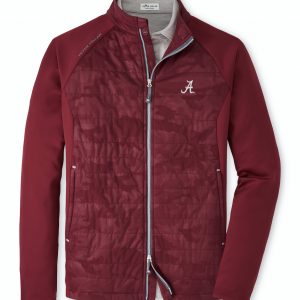 Peter Millar Bordeaux Hyperlight Merge Hybrid Script "A" Jacket