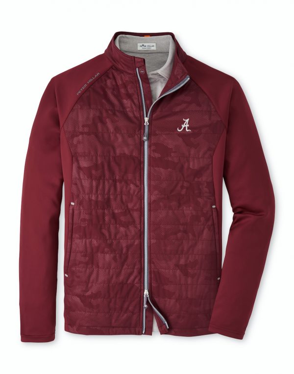 Peter Millar Bordeaux Hyperlight Merge Hybrid Script "A" Jacket