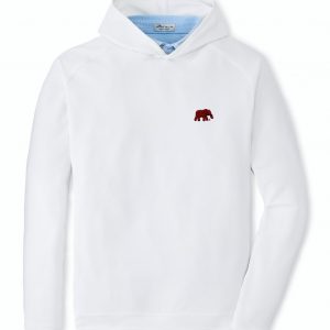 Peter Millar White Pine Elephant Performance Hoodie
