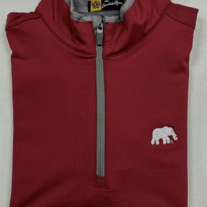 Crimson Elephant Performance Pullover