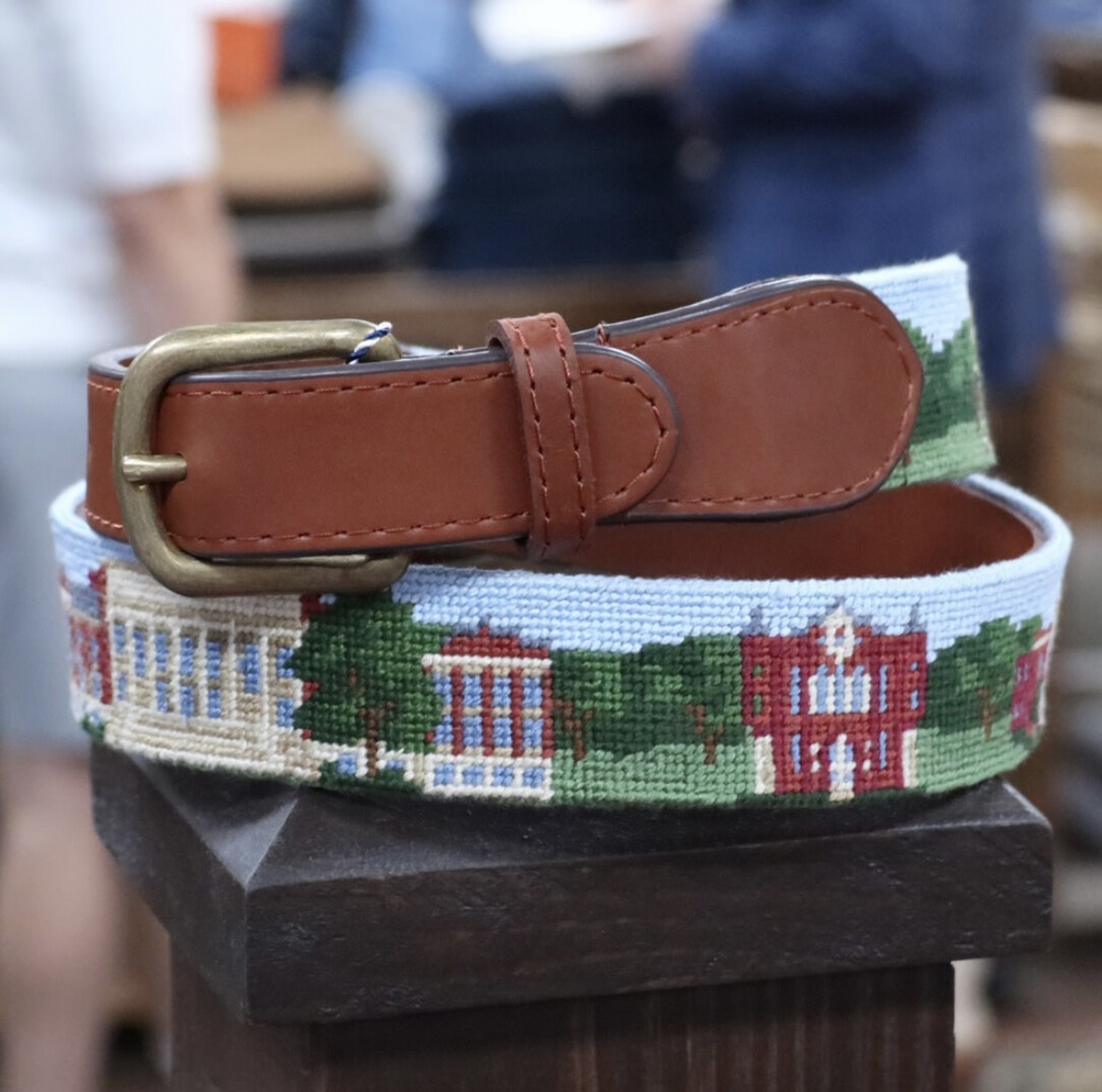 Needlepoint belt on sale