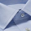 David Donahue Sky Blue Non-Iron Dress Shirt-Trim Fit - Image 2