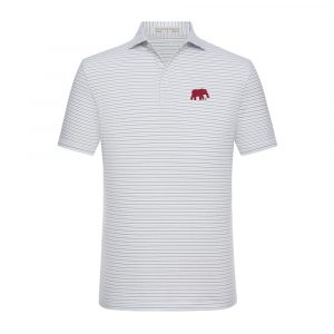 Holderness & Bourne White/Heathered Grey Bentley Elephant Knit