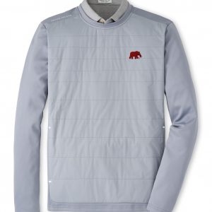Peter Millar Gale Grey Bond Elite Elephant Crewneck