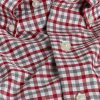 David Donahue Crimson and Grey Check Elephant Sportshirt - Image 3
