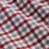David Donahue Crimson and Grey Check Elephant Sportshirt - Image 2