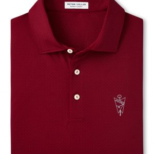 Jasons Peter Millar Crimson Tesseract Knit