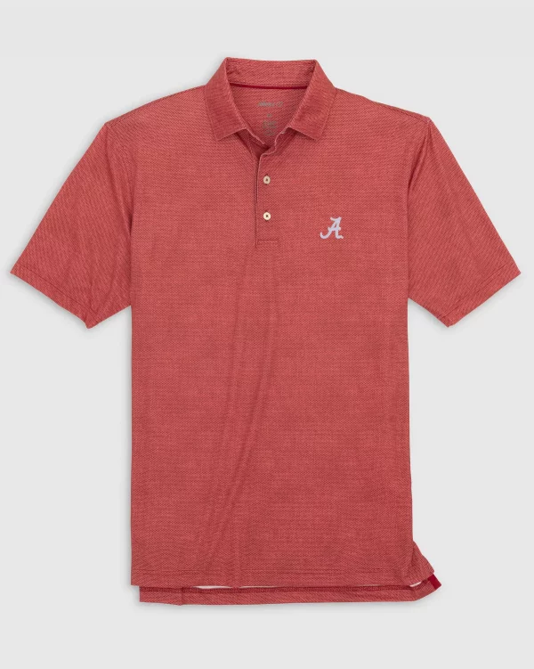 Johnnie-O Crimson Gibson Script "A" Knit