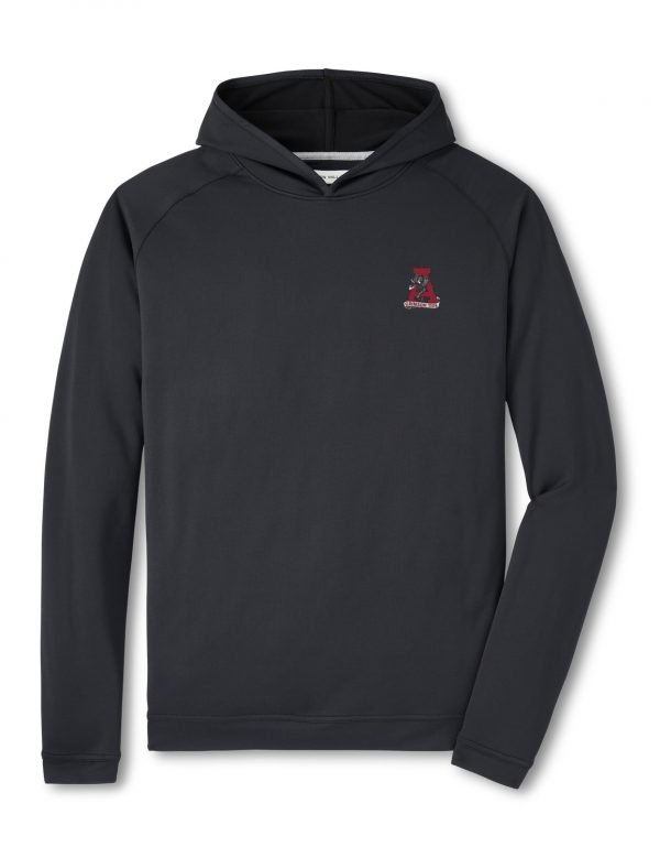 Peter Millar Black Pine Vault "A" Hoodie