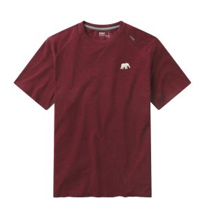 TASC Brick Heather Carrollton Performance Elephant T-Shirt