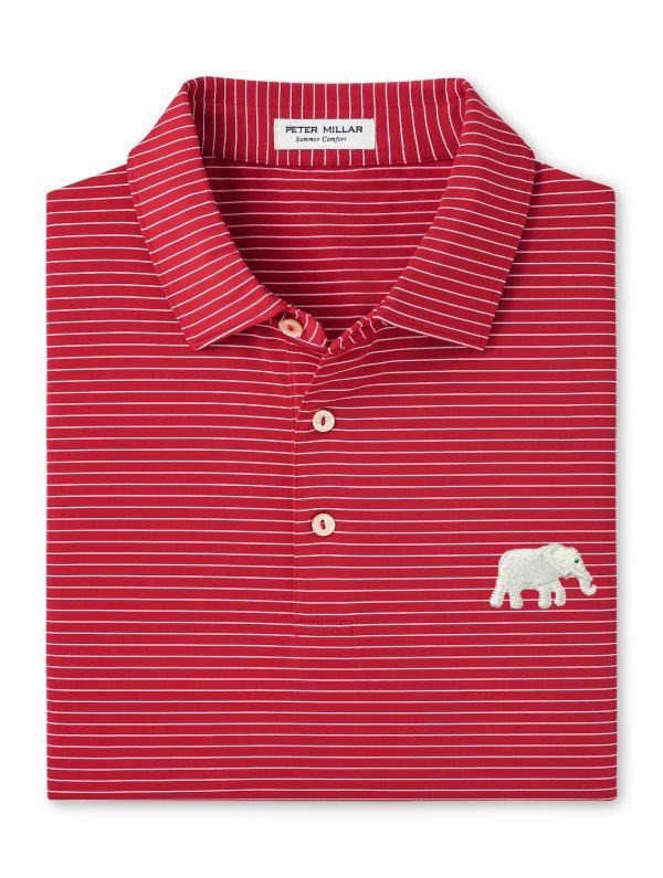 Peter Millar Crimson Hemlock Stripe Elephant Knit
