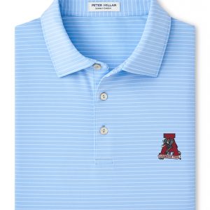 Peter Millar Light Blue Hemlock Stripe Vault "A" Knit