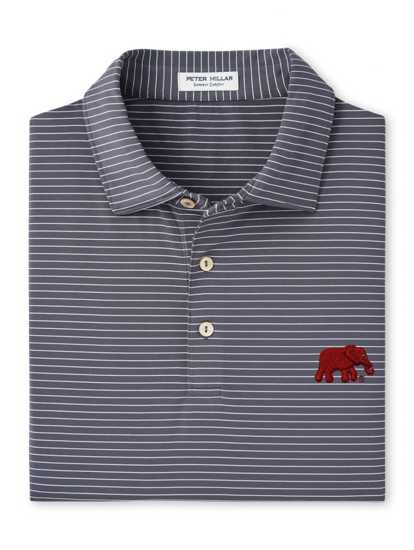 Peter Millar Iron Hemlock Stripe Elephant Knit