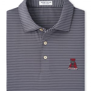 Peter Millar Iron Hemlock Stripe Vault "A" Knit