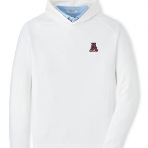 Peter Millar White Pine Vault "A" Hoodie