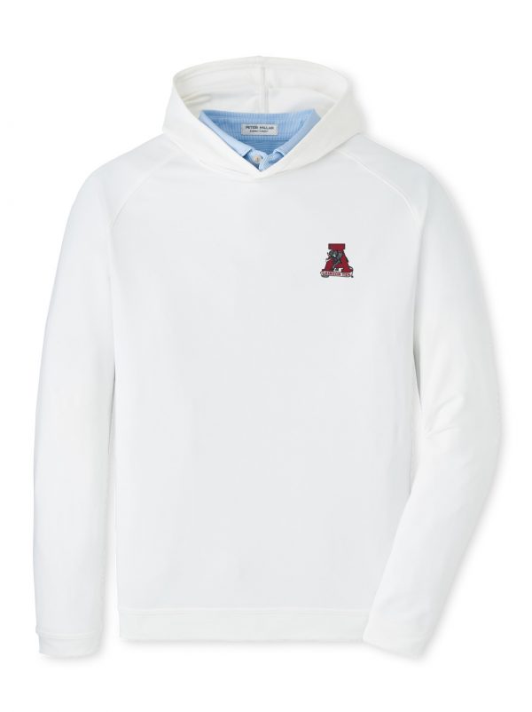 Peter Millar White Pine Vault "A" Hoodie