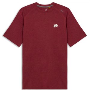 TASC Autumn Heather Carrollton Performance Elephant T-Shirt