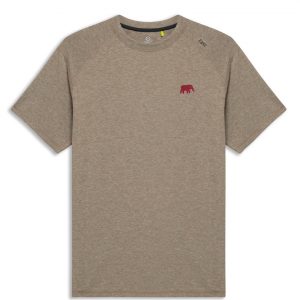 TASC Grey Oak Heather Carrollton Performance Elephant T-Shirt