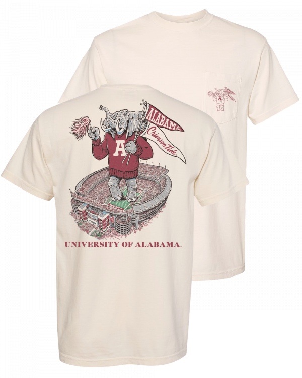 Ivory Giant Al Alabama T-Shirt