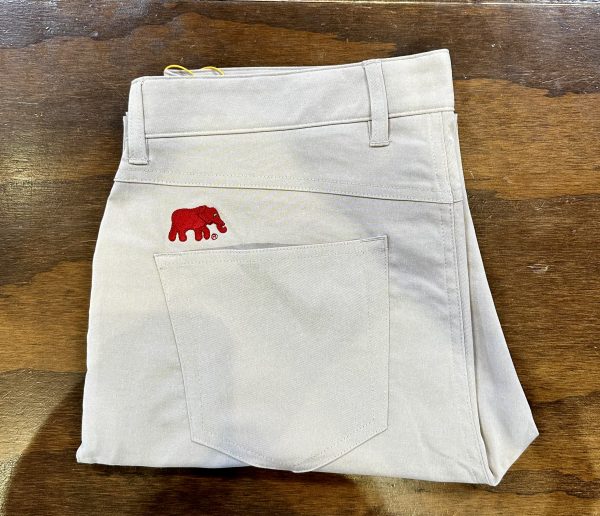 Peter Millar Khaki EB66 Performance Five-Pocket Elephant Pant