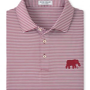 Peter Millar Crimson Cedar Stripe Elephant Knit