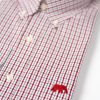 Crimson and Charcoal Tattersall Twill Elephant Sportshirt - Image 2