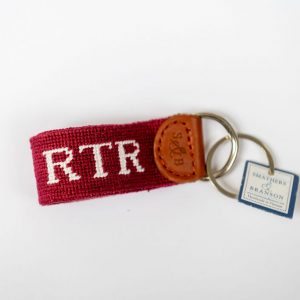 Smathers & Branson Needlepoint "RTR" Key Fob