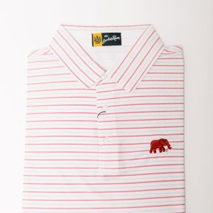 White Double Stripe Elephant Knit