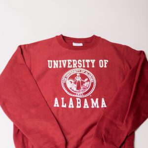 Champion University of Alabama Seal Sweatshirt- Crimson