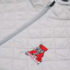 Locker Room Grey Quilted Vault "A" Vest - Image 2
