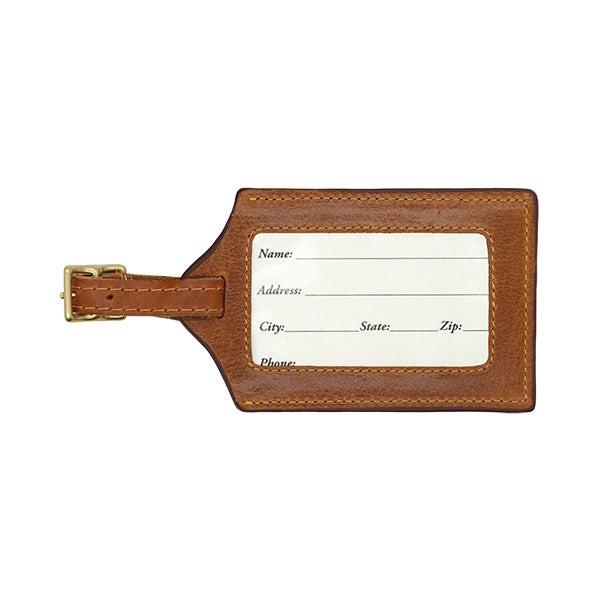 Smathers & Branson Needlepoint Script "A" Luggage Tag - Image 2