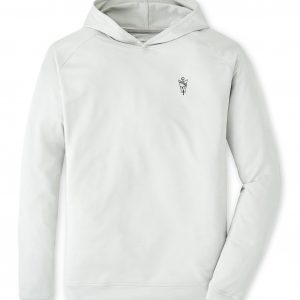 Jasons Peter Millar British Grey Pine Hoodie