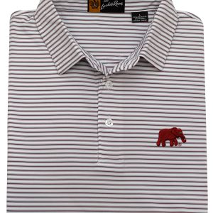 Locker Room White Pinstripe Elephant Knit