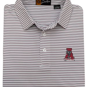 Locker Room White Pinstripe Vault "A" Knit