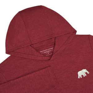 Holderness & Bourne Crimson Stowe Elephant Hoodie